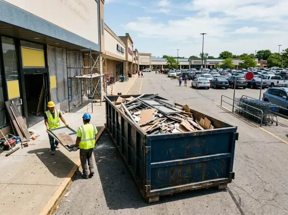 retail-store-renovation-debris-003 — frequently asked questions, Roll-off Dumpster Rentals in Sartell, MN